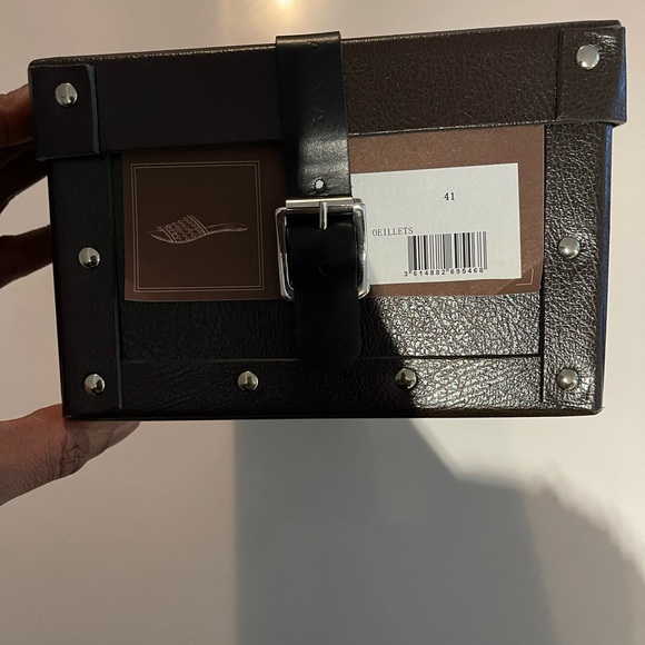 ALAÏA- Black Braided Eyelet Sandals - Picture 15 of 16